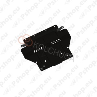 Kolchuga Steel Skid Plate Citroen С5 2008- 1,8 2.0 HDI (Engine, Gearbox, Radiator (Partially) Protection)